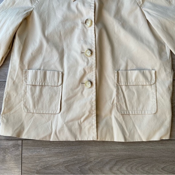 Michael Kors Beige Short Swing Trench Coat - Picture 9 of 14